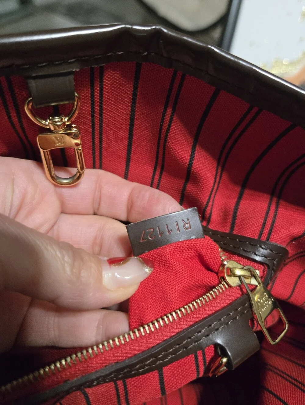 🔥 Louis Vuitton Damier Ebene Delightful PM EUC 🔥